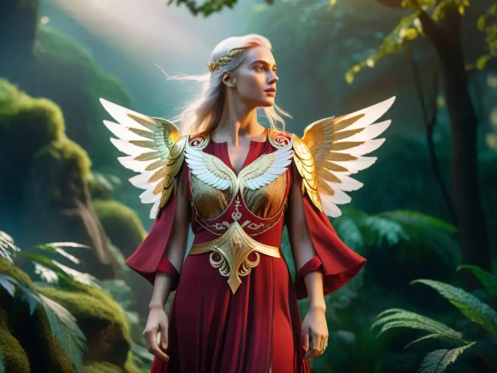 Misteriosa Túnica de Nessus: Ilustración Fantástica Una ilustración detallada y vibrante de la túnica de Nessus con origen mitológico en un entorno fantástico contemporáneo