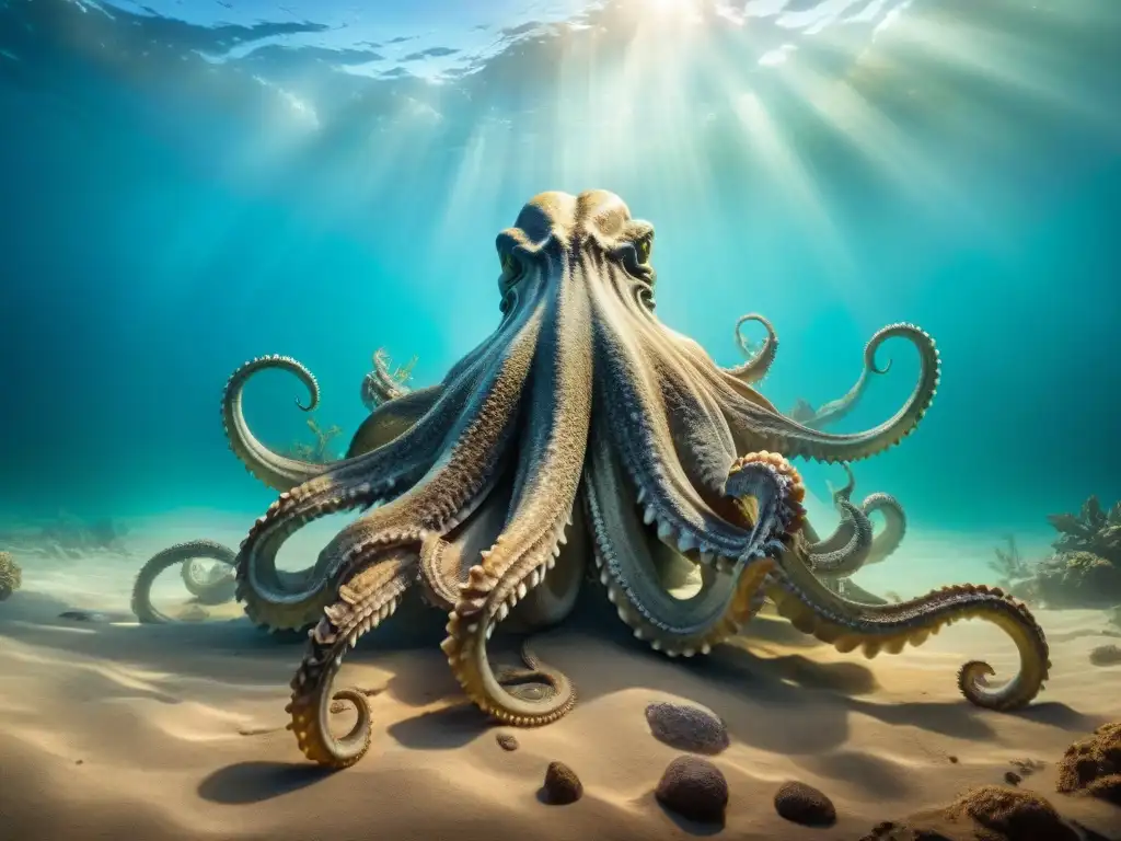 Descubre el Kraken: un hallazgo paleontológico asombroso Un Kraken antiguo emerge del océano ante paleontólogos sorprendidos por un descubrimiento asombroso